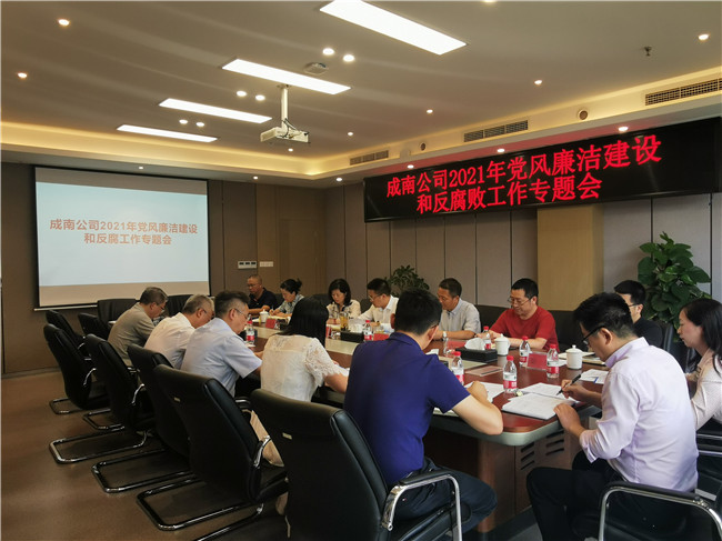 no427-成南公司党委组织召开2021年党风廉洁建设和反腐败工作专题会（谢雨杉）.jpg