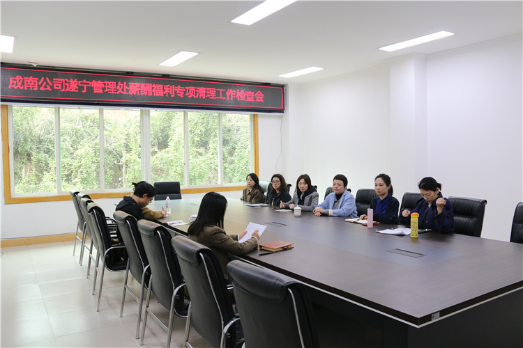 成南公司党委委员、纪委书记阿依热布带队赴成南公司各管理处开展薪酬福利专项清理工作.JPG