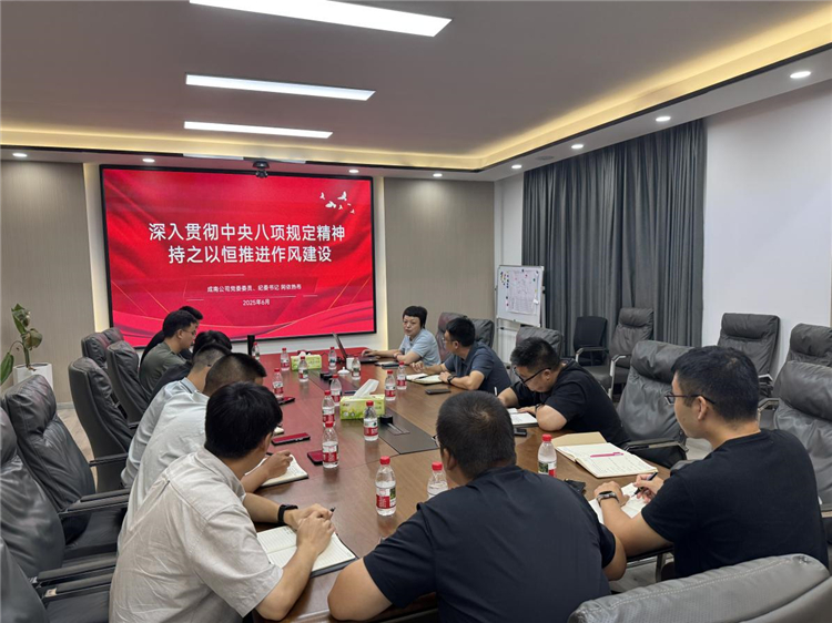成南公司纪委书记阿依热布赴遂宁业代处讲授作风建设专题党课.jpg